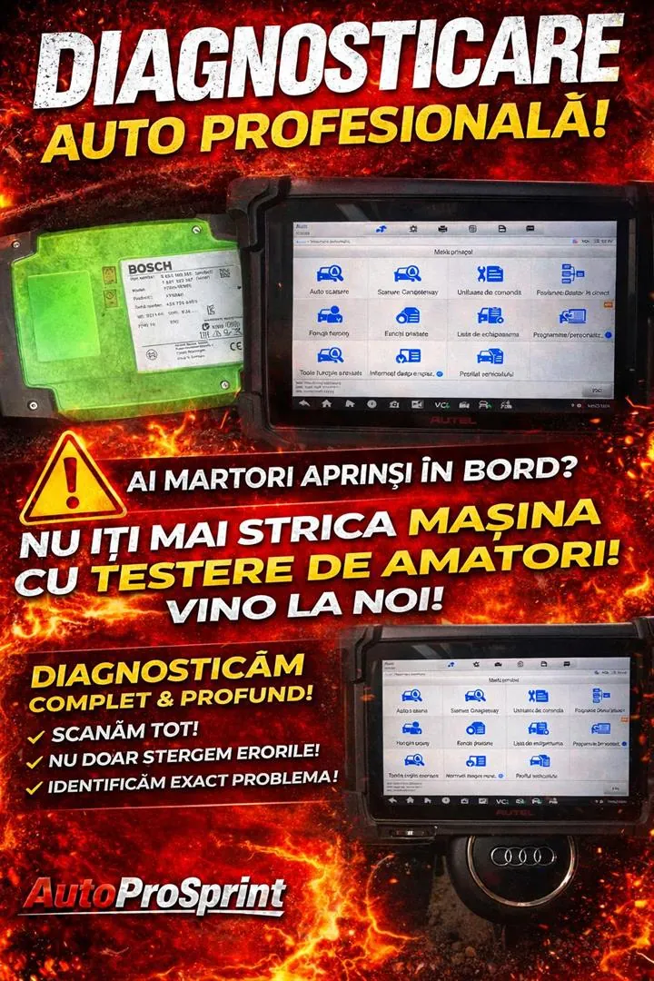 Service auto Slatina Olt – diagnoză OBD și reparații AutoProSprint