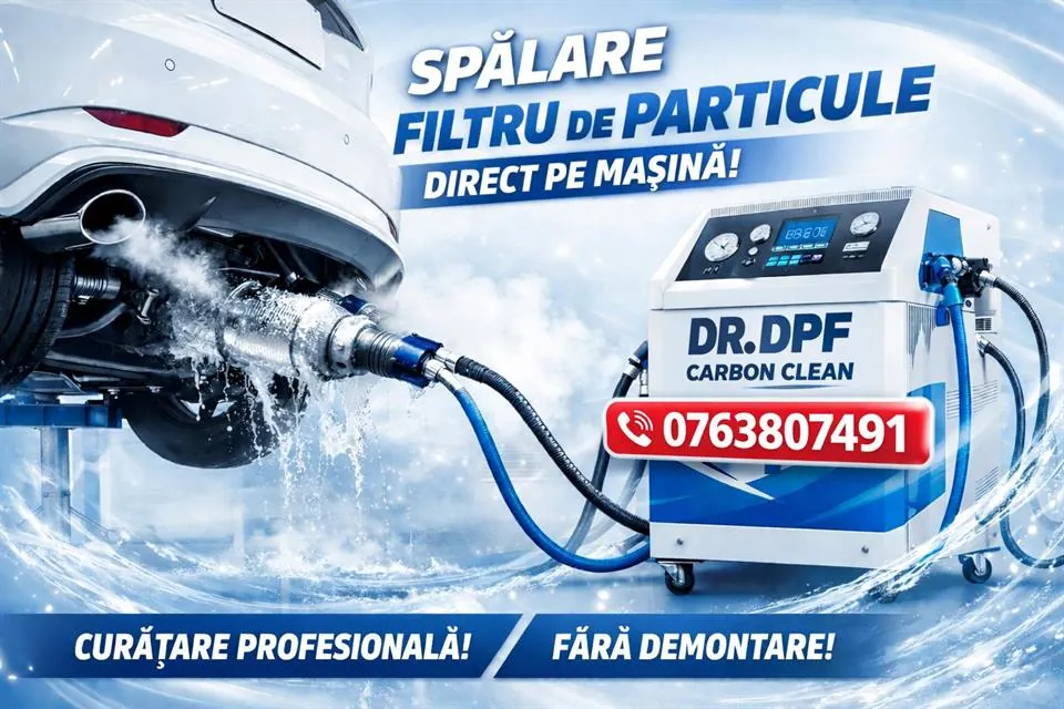 Curățare filtru DPF și catalizator Slatina Olt – service specializat AutoProSprint